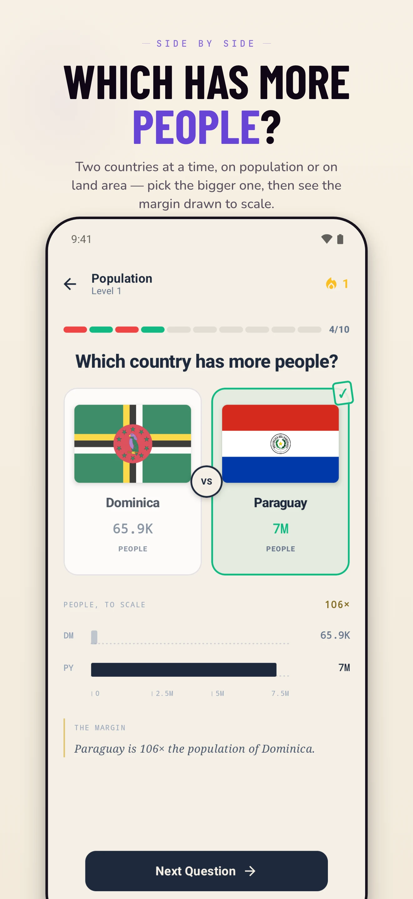 Flags of the World Quiz screenshot